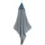 Prosop de baie Infantilo cu gluga 100×100 cm padure navy gri