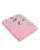 Prosop de baie cu gluga 80×80 cm Pink with Rabbit