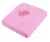 Prosop de baie cu gluga brodata 80×80 cm Pink Ladybug