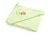Prosop de bumbac cu gluga Sensillo Bear 100×100 cm verde