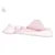 Prosop mare MimiNu cu gluga si volanas 100×100 cm din bumbac si thermo fleece Royal powder pink