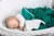 Prosop mare cu gluga din bumbac 100×100 cm BabyMam Teddy Bear Green
