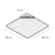 Prosop nou nascut Skiddou Skumi cu gluga cu urechiuse 100x100cm roz