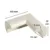 Protectie colturi Car Boy Safety 24x50x22x6mm Gri Deschis