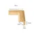 Protectie colturi Car Boy Safety din spuma culoarea lemnului deschis 37x70x31x9 mm