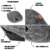 Protectie impermeabila scaun auto Diono Ultra Dry Seat Gray