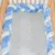 Protectie laterala bumper impletit Cangaroo Braidy BlueWhite