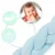Protectie laterala impletita pentru patut cu umplutura antialergica Ricokids 3metri din plus Albastru