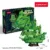 Puzzle 3D Cubic Fun Glow In The Dark Olandezul Zburator 360 piese