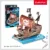 Puzzle 3D Cubic Fun Mix 1 Nava Pirati 22 piese