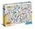 Puzzle Clementoni, Snoopy Peanuts, 1000 piese