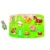 Puzzle Peg din lemn Hape Animale de Ferma 10 piese