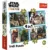 Puzzle Trefl 4 in 1, Baby Yoda, Star Wars Mandalorian (35, 48, 54, 70 piese)