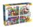 Puzzle de podea 2 in 1 Lisciani Marvel Spidey si prietenii lui uimitori, Maxi, 4 x 48 piese