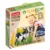Puzzle din lemn 4 In 1, Quercetti, Animale Ferma, Play Bio, 6 piese