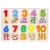 Puzzle din lemn, Woody, Gasiti si conectati numerele si figurinele, 20 piese