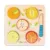 Puzzle educativ din lemn, Tender Leaf Toys, Fractionarea fructelor