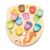 Puzzle educativ din lemn, Tender Leaf Toys, Numaram ghinde