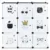 Raft modular Ecotoys cu 9 compartimente pentru camera copilului 09D