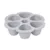 Recipient ermetic silicon multiportii 6×150 ml Beaba Light Mist