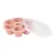 Recipient ermetic silicon multiportii 6×150 ml Beaba Old Pink