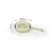 Recipient pliabil cu maner pentru baie verde eco, design ergonomic, materiale non-toxice, fara BPA, 6 luni+