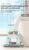 Reductor WC copii cu scarita 2 in 1 Little Mom Pink Teddy, pliabil cu colac moale detasabil, suport lat pentru picioare, manere ergonomice si protectie antistropire, inaltime reglabila, compatibilitate universala