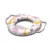 Reductor pentru toaleta moale cu manere Lorelli Grey Animals