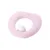 Reductor toaleta copii antiderapant colac integrat moale si accesoriu anti stropire Rose