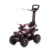 Ride On cu maner de control parental Chipolino ATV Alb cu Roz