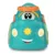 Ride-On pentru copii Chicco, masinuta ecologica All Around aqua green, cu roti pivotante, spatiu de depozitare sub scaun, claxon, greutate maxima admisa 20 kg