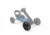 Roata fata Kart Reppy Roadster neagra 10×2,5