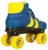 Role Rookie Retro V2 Albastru Galben 40.5