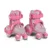 Role cu 4 roti Byox Little Beetle Pinky Girl XS/26-29/