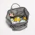 Rucsac accesorii bebelusi Tina multiple compartimente Pink  Grey
