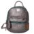 Rucsac dama Lamonza Daisy, Argintiu, 17 cm