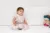 Sac de dormit copii 2.5 tog KidsDecor Loving Bear Pink din bumbac70 cm