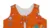Sac de dormit copii KidsDecor 0.5 tog Jocul Elefantilor din bumbac portocaliu 70 cm