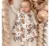 Sac de dormit cu picioare bumbac 1 tog Eucalipt XS 6 – 12 luni