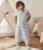 Sac de dormit cu picioruse si maneca scurta Love to Dream Gri 1 Tog 6-12 luni
