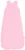Sac de dormit plain pink 110 cm 1.0 Tog