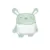 Saculet pentru jucariile de baie Jane Bunny sistem de prindere cu ventuze Mint