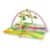 Saltea de activitati Lorelli Tale Green 89 x 84 cm