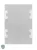 Saltea de infasat Sensillo 70×50 cm cu intaritura,accesorii montaj pe patut,margine de protectie antirasturnare,suprafata impermeabila si taliometru Clouds Grey