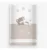 Saltea de infasat bebe cu intaritura 70×47,5 Klups Star Dream 185