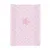 Saltea de infasat cu intaritura 70×50 cm steluta roz