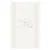 Saltea de infasat cu intaritura 80×50 cm papa bear alb