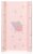 Saltea de infasat cu intaritura, Lorelli, 50 x 80 cm, Pink