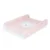 Saltea de infasat cu spate intarit si margini de protectie 50×70 cm Montana pink