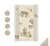 Saltea de infasat cu spate intarit si margini de protectie 50×80 cm Happy Bear